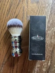 Razorock Bc Silvertip Plissoft Chrome Shaving Brush. Fixed Price $39.99.