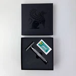 New Baxter Of California Double Edge Safety Razor + 5 Blades 2PCS Mens Men's. Fixed Price $28.00.