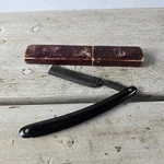 Vtg "melba" Jack Knife Ben Straight Edge Razor Blade Barber Germany W/case. Fixed Price $21.08.