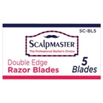 Scalpmaster Double Edge Stainless Steel Blades 5PK (SC-BL5). Fixed Price $11.66.