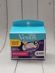 Gillette Venus Swirl & Platinum Deluxe Smooth Women's Razor Blade Refills, 6 Ct. Fixed Price $25.16.
