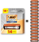 Bic Comfort 3 Men's Refillable Razor Heads With Long Lasting Blades And Enhanc. Fixed Price $18.92.