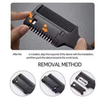 Haircut Brush With Razor Blades Comb Shaving Trimmer Cutting Thinni. Fixed Price $18.16.