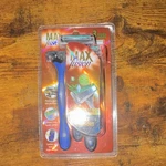Max Fusion Triple Blade Cartridge Razor 3-PACK Comfort Grip Aloe Vitamin Strip. Fixed Price $16.00.