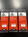 Single Edge Razor Blades .009 Steel Back American Line Carbon 300. Fixed Price $35.00.