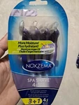 Noxzema Spa Shave 4-BLADE Disposable RAZORS-4COUNT Package-new. Fixed Price $19.99.