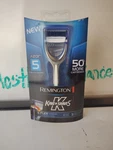 Remington King Of Shaves Razor 5 Blade Men's W/ 3 Cartridges S-flex Nos. Fixed Price $43.85.