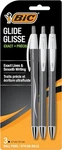 Bic Glide Exact Black Retractable Ballpoint Pens, 3 Count (pack Of 1),. Fixed Price $7.58.