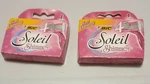 Bic Soleil Shimmer Refill Cartridges 4 Blades & Per (2 Boxes). Fixed Price $13.00.