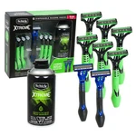 9 Piece Schick Xtreme Cream And Razors Gift Set. Fixed Price $15.99.