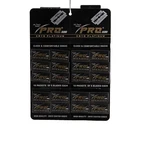 Pro 500 Cryo Platinum Double Edge Razor Blades, Chromium Coated, White/red. Fixed Price $23.58.