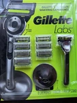 Gillette Labs Razor With Stand + 8 Pack Cartridges New Sealed. Fixed Price $28.95.