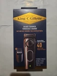 King C. Gillette Beard Trimmer 40 Length Settings Cordless - 5800 Model. Fixed Price $19.99.