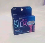 Schick Hydro Silk Moisture Hydration Razor 5 Blade Refills 4 Count Cartridges. Fixed Price $16.00.
