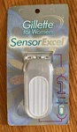 Gillette For Women Sensor Excel Razor 1999 Grey Ish (silver?) New Old Stock. Fixed Price $36.50.