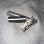 Rocnel Stainless Steel Safety Razor Brushed Finish Single Edge. Fixed Price $900.00.