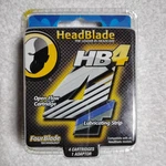 Headblade HB4 Razor Refill Cartridges Lubricated 1 Adapter New. Fixed Price $15.99.