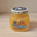 Vtg Vaseline Petroleum Jelly Plastic 12OZ Jar With Bear Pig Racoon Train 60S. Fixed Price $35.00.