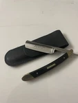 Naked Armor Solomon Straight Razor Good Condition. Fixed Price $80.00.
