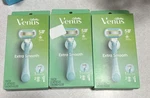 Lot Of (3X) Gillette Venus Extra Smooth 5-BLADE Women's Razor 2 Cartridges. Fixed Price $26.00.