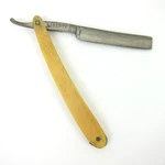 Vintage Straight Razor Liberty Bone Scales Handle & Case. Fixed Price $39.99.