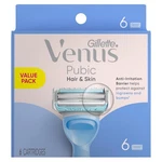 Gillette Venus Pubic Hair & Skin 6-PACK Value Refill Cartridges. Fixed Price $16.88.