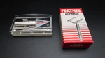 Feather Vtg Portable No 500-1 Safety Razor 1970'S Made In Japan Unused COND.#6. Fixed Price $179.99.