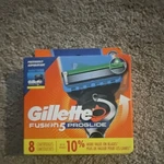 Gillette FUSION5 Proglide Razor 8 Pack, 5-BLADE Stainless Steel Refills. Fixed Price $19.94.