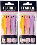Feather Flamingo Facial Touch-up (3 Razors X 2 Pack). Fixed Price $20.26.