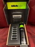 *read* Gillette Labs Razor Blade Refill 6 Cartridges And 7OZ Rapid Foaming Gel. Fixed Price $34.99.