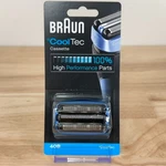 New Sealed Genuine Braun 40B Cooltec Cassette Shaver Replacement Razor Head. Fixed Price $39.99.