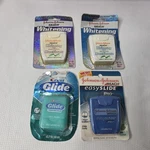 Vintage Dental Floss Lot Johnson & Reach Whitening + Crest Glide Nos. Fixed Price $39.99.