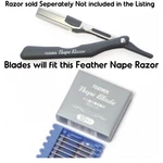 Jatai Feather F1-30-300 Nape Razor Replacement 10 Blades Only Made In Japan. Fixed Price $19.99.