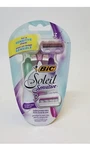 Bic Soleil Sensitive Disposable Razors 3 Blade Lot Of 2. Fixed Price $14.24.