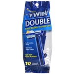 (2 Packs ) New Assured Twin Blade Disposable Razors 10-CT. Free Shipping. Fixed Price $10.45.