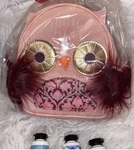 Bath & Body Works Velvet Owl Cosmetic Zip Make Up Bag New 3 Hand Creams Rv $40. Fixed Price $29.99.