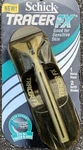 Vintage 1995 Schick Tracer Fx, One Metal Razor Handle Two Refill Blades. Fixed Price $45.00.