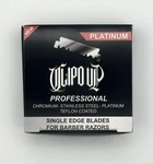 Professional Platinum Single Edge Barber Razor Count (pack 100), Silver. Fixed Price $12.18.