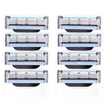 8-60PCS Stainless Steel Blade Sharp 3 Layer Men's Classic Razor For Gillet. Fixed Price $50.99.