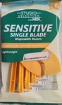 Studio Selection For Men Sensitive Single Blade Disposable Razors 12PK. Fixed Price $8.99.