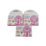 Schick Intuition Quattro 12 Razor Replacements 3 Boxes Of 4 Heads. Fixed Price $18.99.