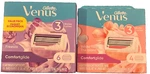 Lot Of 2 Gillette Venus Comfort-glide 6CT Freesia / 4CT White Tea Refill Blades!. Fixed Price $19.99.