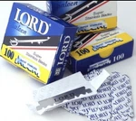 4PACK 100 Pcs Lord Single Edge Half Shaving Razor Blades Super Stainless Barber. Fixed Price $18.95.
