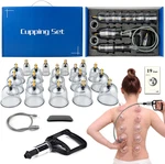 Cupping Therapy Set 19 Massage Cups For Back Pain Relief Physical With Hand Pump. Fixed Price $25.06.