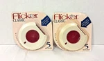 2 New Vintage 90S Flicker Classic Personna 5 Blade Razor Shaver Round Nos 1994. Fixed Price $26.00.