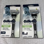 Pack Of 2 Gillette Skinguard 1 Razor Handle + Cartridge. For Sensitive. Fixed Price $21.50.