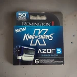 Remington King Of Shaves Azor 5 Replacement Cartridges - Box W/ 6 Units New. Fixed Price $14.23.