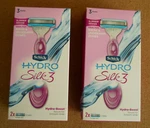 2 Packs Schick Hydro SILK3 Blade Razor Cartridges Total 4 New. Fixed Price $10.95.