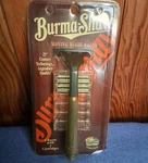 1999 Burma-shave Moving Blade Original Package Razor, 2 Cartridges. Fixed Price $20.00.