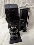 Edwin Jagger Synthetic Brush - Ebony 21P36. Fixed Price $13.99.